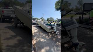 Boat falls off trailer at boat launch [upl. by Grearson90]