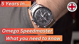 Ultimate Omega Speedmaster Moonwatch Guide  5 Years on the wrist  Should you upgrade [upl. by Lebazi668]