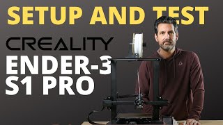 Ender3 S1 Pro Setup and Test [upl. by Ajak]