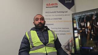 Amharic Testimonial  Dawit Tadese Successful Forklift Training at 4KS Forklift Training [upl. by Edmea712]