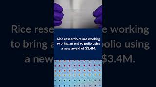 Polio research at Rice University poliovirus research highereducation researchinstitute [upl. by Enomad915]