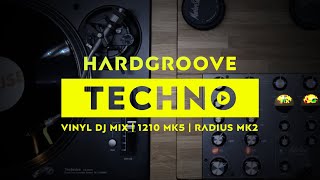 Hardgroove Techno  Vinyl DJ SET by Rhythm Academy [upl. by Lleira]