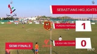 Fursan Hispania vs LaLiga Abu Dhabi Mina Cup 2025 Qualifiers U12 UAE Semi Finals [upl. by Ayhay]