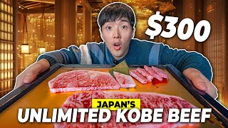 300 Kobe Beef AllYouCanEat in Japan Is It Worth It [upl. by Rafael]