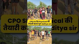 SSC CPO SI Running Test 🥵😱  ft Aditya Ranjan Sir trending adityaranjantalks shorts [upl. by Aicillyhp]