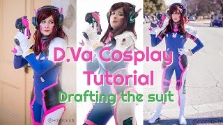 Overwatch DVa Cosplay Tutorial Bodysuit Explanation [upl. by Anaiviv]