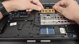 Upgrading the memory and hard drive to SSD in a HP ProBook 4540s [upl. by Noraed]