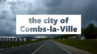 the city of CombslaVille 4K Driving French region [upl. by Nilak]