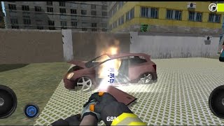 Fire engine simulator APS in sirena on board per incendio auto [upl. by Lizzy619]