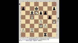 Bortnyk Olexandr vs Iniyan Pa  CrunchLab Masters Chess Div 3 W 2024 chess com INT 2 1 [upl. by Alit]