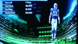 How to Make Andrew Luck in Madden [upl. by Silirama300]