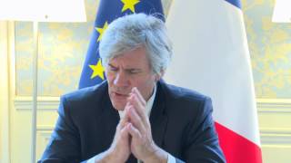 A message by French Minister of Agriculture Stéphane le Foll [upl. by Saito]