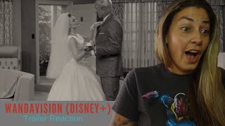 WandaVision Official Trailer Reaction Disney [upl. by Eeuqram]