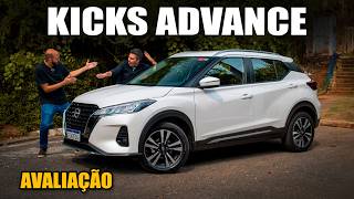 KICKS ADVANCE versão custo beneficio vale a pena comprar o SUV compacto da Nissan [upl. by Drarreg]