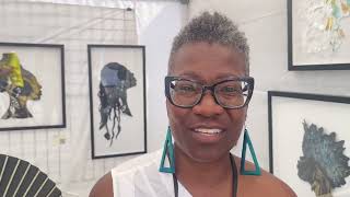 Cheryl Rock torontooutdoorartfair  Toronto Canada July 14 2024 [upl. by Aniahs]