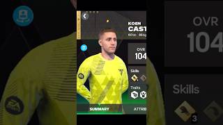 New Gk Casteels 🇧🇪 is insane🥶 shorts fcmobile fcmobile25 viral gkfc fifamobile viralnow [upl. by Wende]