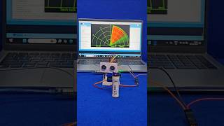 Building a simple RADAR system📡radarshorts [upl. by Hpeosj]