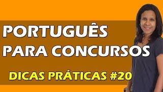 Dicas de Concordância Verbal e Concordância Nominal 1 de 5  20 [upl. by Emmer]