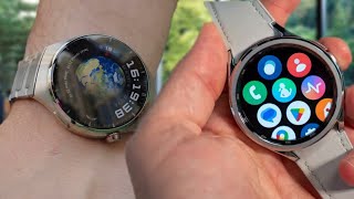 Samsung Galaxy Watch 6 Classic vs Huawei Watch 4 Pro  What is Better to Buy [upl. by Gnep624]