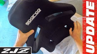 Sparco R333 Seats and Pushing Forward  2JZ Episode 21 [upl. by Keefer138]