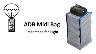 Preparing the ADB Midi bag LCLA drop system for flight [upl. by Senhauser]