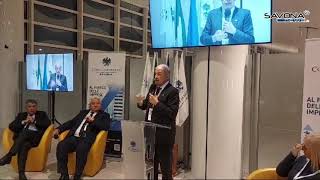 140 anni di Confcommercio Savona il presidente della Regione Liguria Bucci [upl. by Kandace]