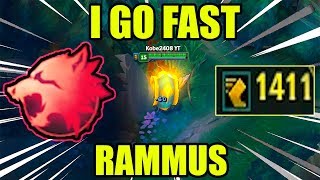 I AM THE FAST  RAMMUS  NEW PREDATOR KEYSTONE 1400 MOVESPEED [upl. by Dekeles915]