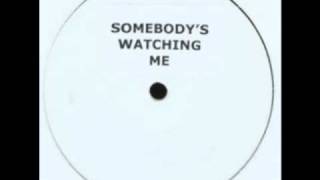 Somebodys Watching Me Hard Techno Remix  Unknown Artist White Label Bootleg [upl. by Noremmac]