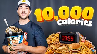 10000 CALORIE CHALLENGE IN 10 MINUTES [upl. by Aiam]