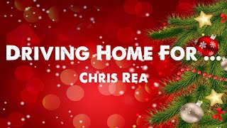 Driving Home For Christmas Lyrics Video [upl. by Callery]