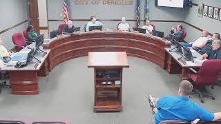 DeRidder City Council Live Stream [upl. by Llacam394]