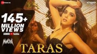 Taras  Munjya  Lyrical remix Sharvari amp Abhay Verma  SachinJigar  Jasmine Sandlas  Amitabh [upl. by Ivad]