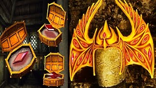 Skyrim  CROWN OF BARENZIAH All 24 Gems Best Perk LOCATION [upl. by Lambard]