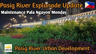 Pasig River Esplanade Project  Update 07302024 [upl. by Aiela]