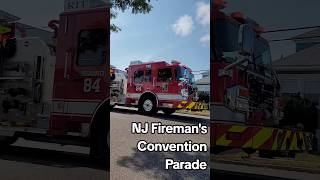 Dont Miss NJ Firemans Convention Parade Highlights [upl. by Annhej]