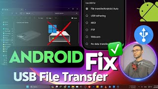 Android Phone File Transfer Not Showing On Windows [upl. by Mathi129]