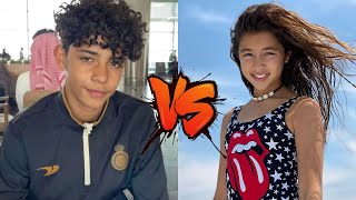 Cristiano Ronaldo Jr CR7s Son VS Delfina Suárez Luis Suárezs Daughter Transformation ⭐ 2024 [upl. by Gnaig]