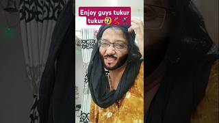 Tukur tukur music bollywood hindisong youtubeshorts love comedy trending [upl. by Sara869]