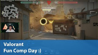 Fun Comp Day   Competitive 1W3L  Valorant [upl. by Walley]