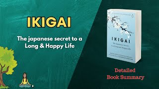 Ikigai book detailed summary in hindi  japanese secret to a long and happy life  book summary [upl. by Lahcar619]