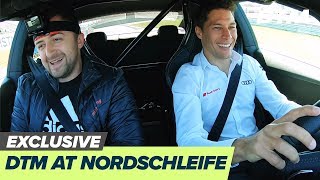 DTM drivers on their first tourist rides at Nordschleife [upl. by Boiney]