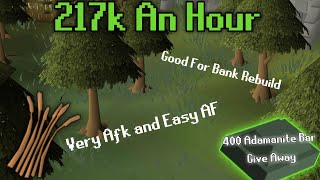 OSRS Money Making Method  Burning Barley  217K An Hour [upl. by Shalne]