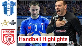 Orlen Wisla Plock 🆚 Dinamo Bucuresti Handball Highlights EHF Champions League 2024 [upl. by Cosma]