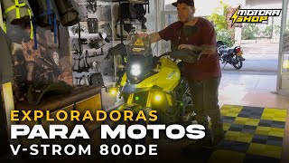 Exploradoras para MOTOS I ⚡VSTROM 800DE⚡ [upl. by Lacagnia]