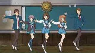 The Melancholy of Haruhi Suzumiya Dance full [upl. by Ennayehc]