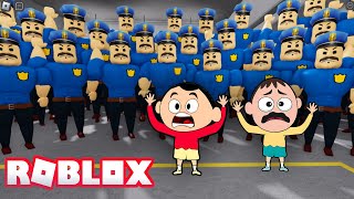 PRISON BORRY BREAKOUT OBBY In Roblox 🔥🔥Barry Run  Khaleel and Motu Gameplay [upl. by Edyth]