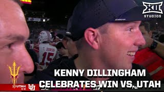 Kenny Dillingham PostGame Interview after Beating Utah [upl. by Ysiad]