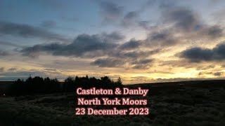 Castleton amp Danby North York Moors  23 December 2023 [upl. by Eelirol]