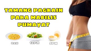 TIPS PARA PAMPAWALA NG BILBIL  PAANO LUMIIT ANG TIYAN AT BILBIL  PINOY KETO MEAL DIET [upl. by Wiersma]