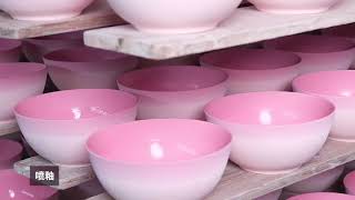 bone china making process  Longway Ceramics [upl. by Kcoj]